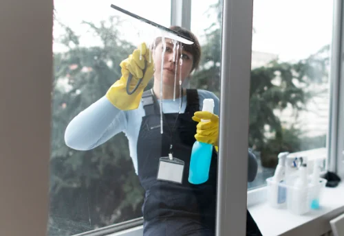 Nettoyage de vitres intérieures et extérieures aux Aix-d'Angillon